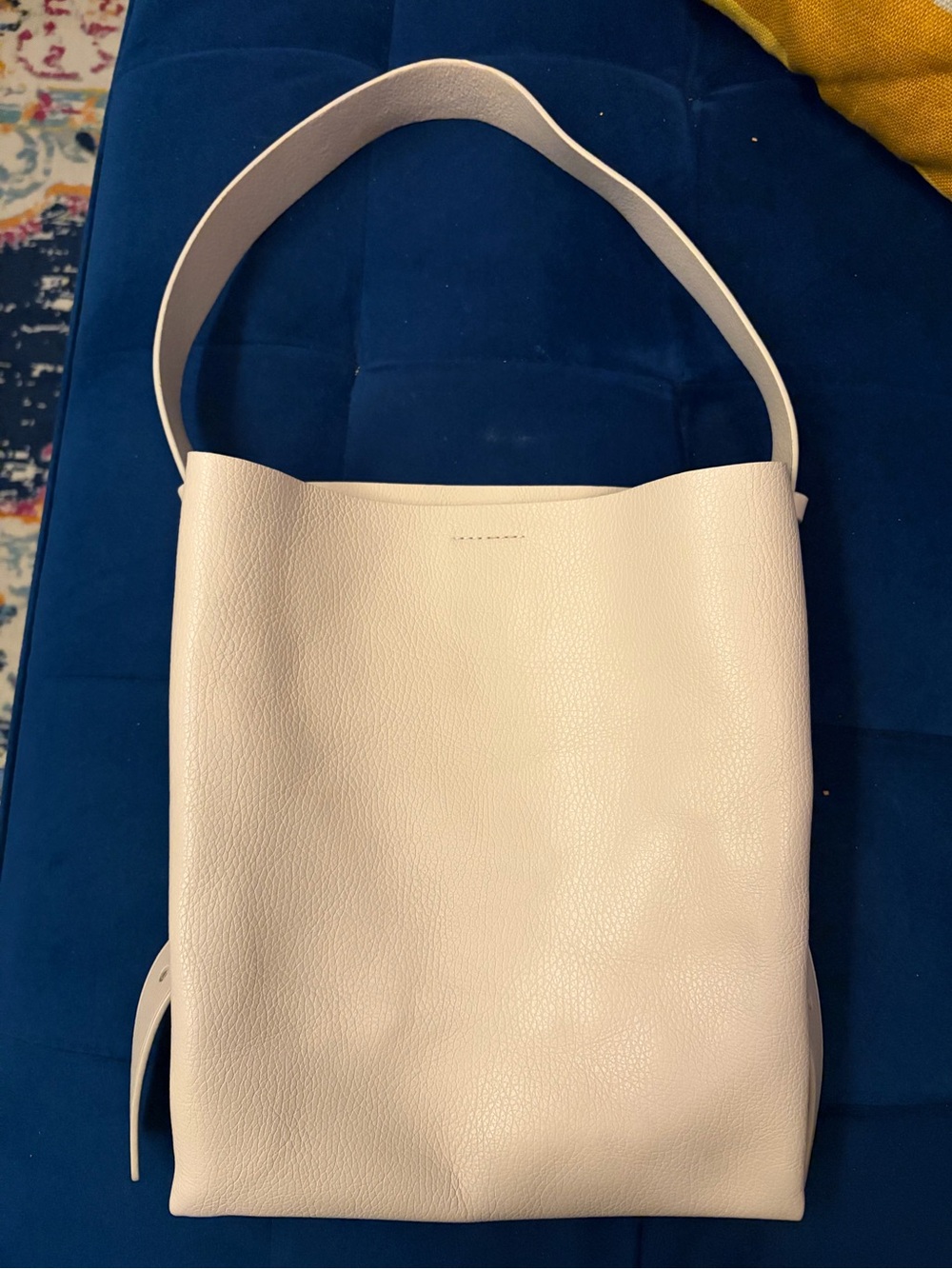 COS Medium Shopper leather bag
